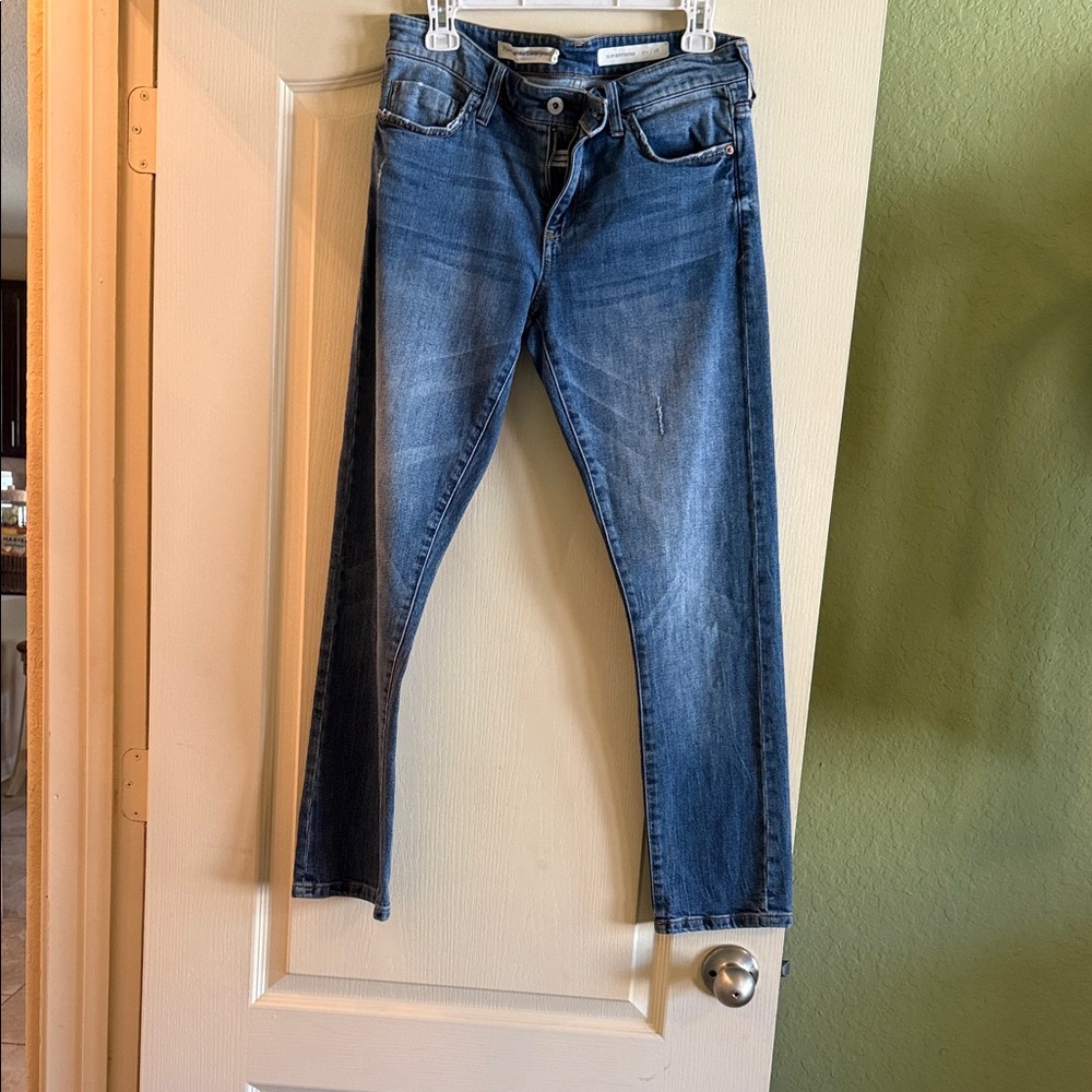 Pilcro Blue Boyfriend Jeans